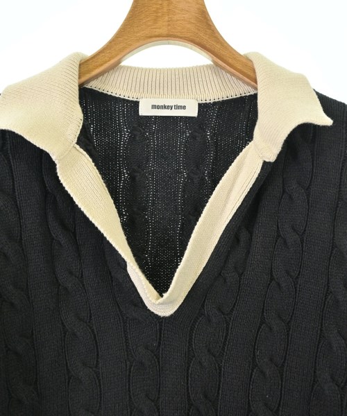 MONKEY TIME（モンキータイム）ニット・セーター 黒 サイズ:S メンズ/2200677155074