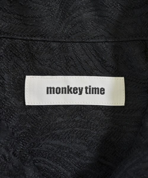 MONKEY TIME（モンキータイム）カジュアルシャツ 黒 サイズ:M メンズ/2200682165051