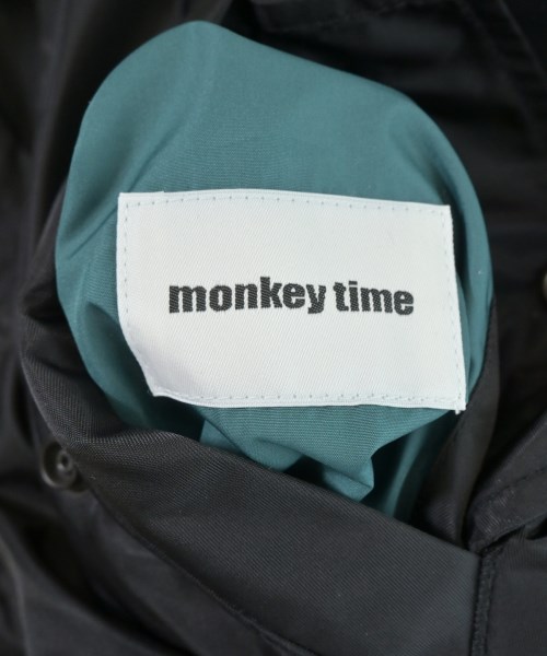 MONKEY TIME（モンキータイム）ミリタリーブルゾン 黒 サイズ:1(S位) メンズ/2200688443016