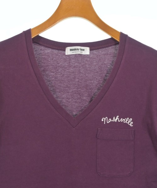 MONKEY TIME（モンキータイム）Tシャツ・カットソー 紫 サイズ:L メンズ/2200697137029