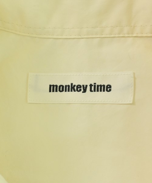 MONKEY TIME（モンキータイム）カジュアルシャツ 白 サイズ:S メンズ/2200691444048