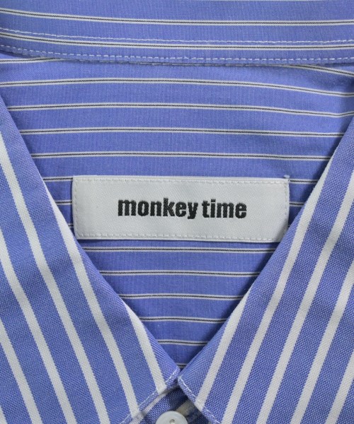 MONKEY TIME（モンキータイム）カジュアルシャツ 紺 サイズ:M メンズ/2200646224114