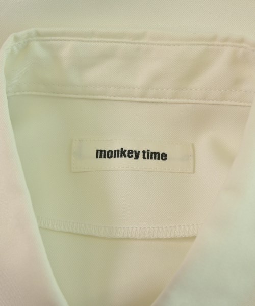 MONKEY TIME（モンキータイム）カジュアルシャツ 白 サイズ:M メンズ/2200646224121
