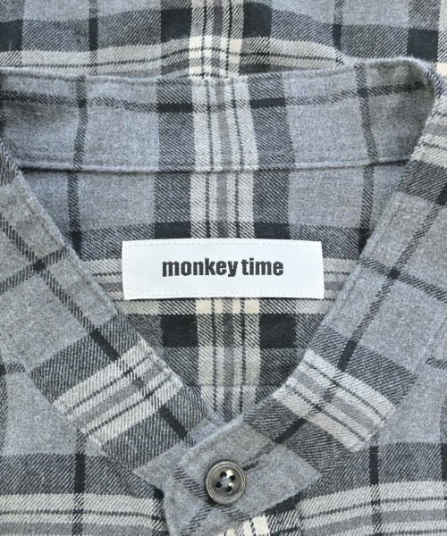MONKEY TIME（モンキータイム）カジュアルシャツ グレー サイズ:M メンズ/2200655896043