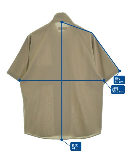 MONKEY TIME（モンキータイム）カジュアルシャツ ベージュ サイズ:S メンズ/2200649043095