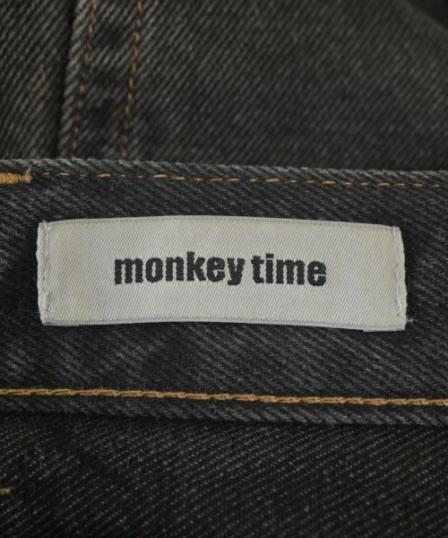 MONKEY TIME（モンキータイム）デニムパンツ 黒 サイズ:S メンズ/2200712362054