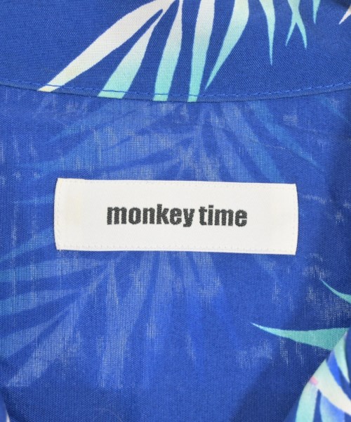 MONKEY TIME（モンキータイム）カジュアルシャツ 青 サイズ:L メンズ/2200712527101