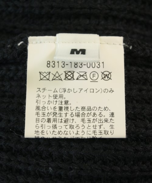 MONKEY TIME（モンキータイム）ニット・セーター 黒 サイズ:M メンズ/2200710455116