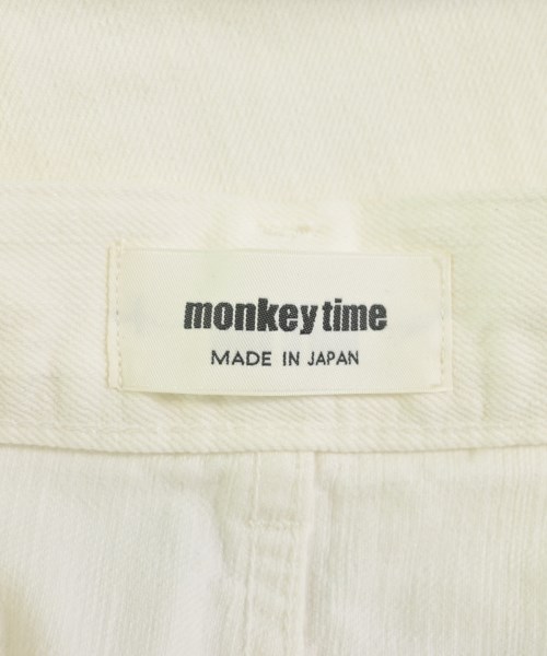 MONKEY TIME（モンキータイム）デニムパンツ 白 サイズ:S メンズ/2200715080429