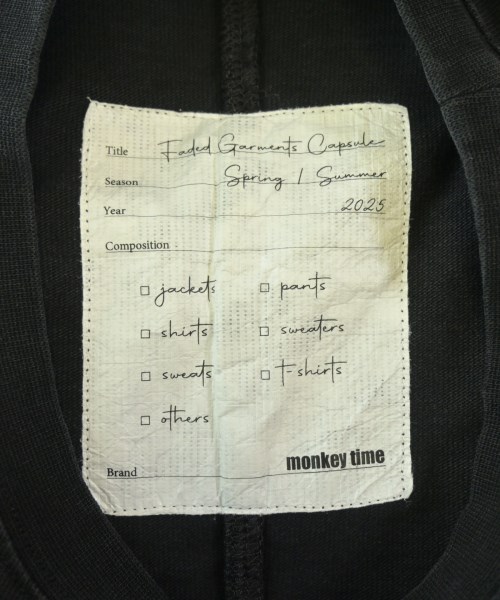MONKEY TIME（モンキータイム）Tシャツ・カットソー 黒 サイズ:L メンズ/2200707031125