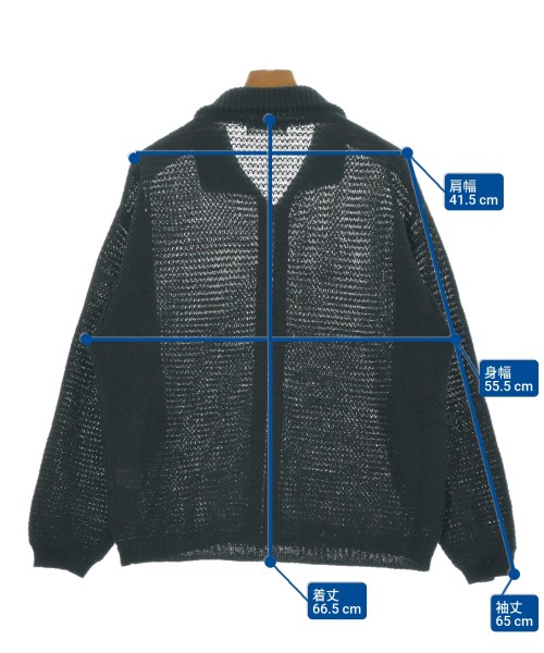 MONKEY TIME（モンキータイム）カーディガン 黒 サイズ:M メンズ/2200664425050