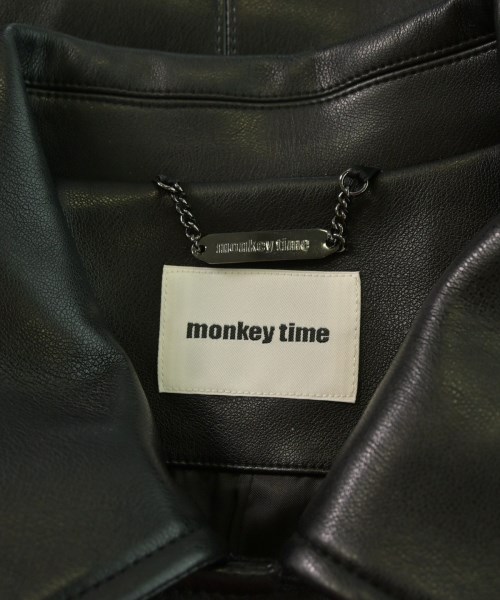 MONKEY TIME（モンキータイム）ステンカラーコート 黒 サイズ:1(S位) メンズ/2200664539016