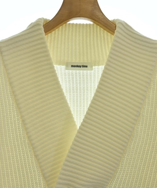 MONKEY TIME（モンキータイム）カーディガン 白 サイズ:L メンズ/2200664377038