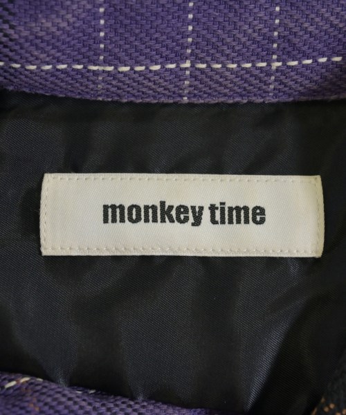 MONKEY TIME（モンキータイム）カジュアルシャツ 紫 サイズ:L メンズ/2200734433176