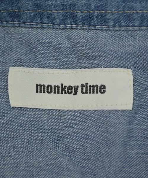 MONKEY TIME（モンキータイム）カジュアルシャツ 青 サイズ:L メンズ/2200725638054