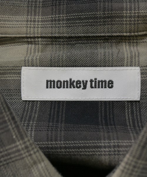 MONKEY TIME（モンキータイム）カジュアルシャツ グレー サイズ:M メンズ/2200682365048