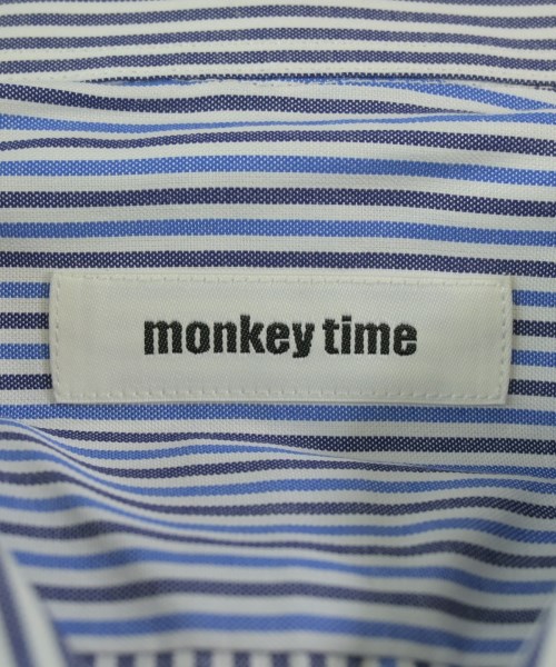 MONKEY TIME（モンキータイム）カジュアルシャツ 青 サイズ:XL メンズ/2200684853420