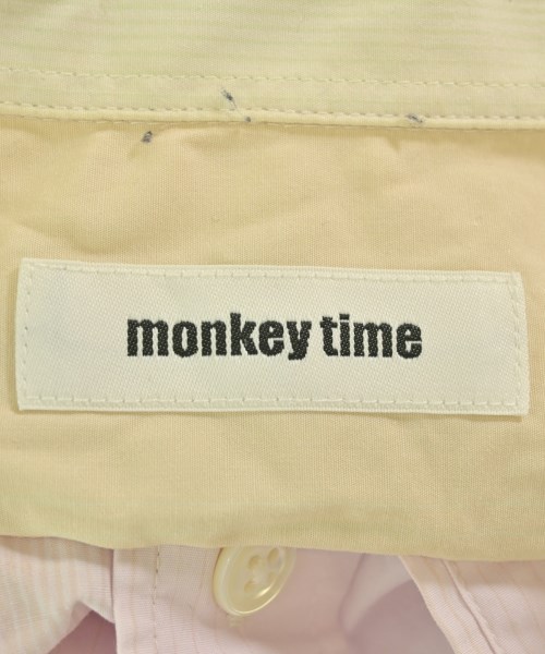 MONKEY TIME（モンキータイム）カジュアルシャツ 黄 サイズ:M メンズ/2200684286211