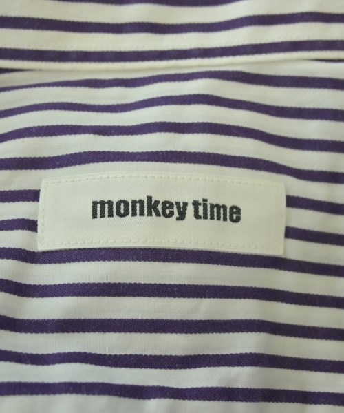 MONKEY TIME（モンキータイム）カジュアルシャツ 白 サイズ:M メンズ/2200682716109