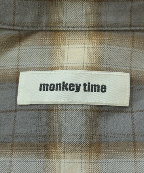 MONKEY TIME（モンキータイム）カジュアルシャツ グレー サイズ:S メンズ/2200682716123