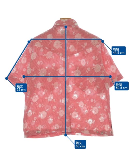 NEPENTHES（ネペンテス）カジュアルシャツ 赤 サイズ:-(L位) メンズ/2200653813226