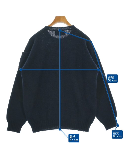 NEPENTHES（ネペンテス）カーディガン 紺 サイズ:XL メンズ/2200660491042