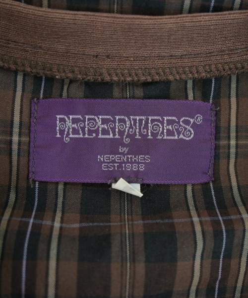 NEPENTHES（ネペンテス）カジュアルシャツ 茶 サイズ:S メンズ/2200725645014