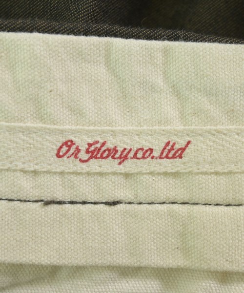 OR GLORY（オアグローリー）スラックス 茶 サイズ:S メンズ/2200647477205