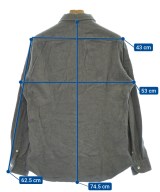 EDIFICE（エディフィス）カジュアルシャツ グレー サイズ:XL メンズ/2200500577196