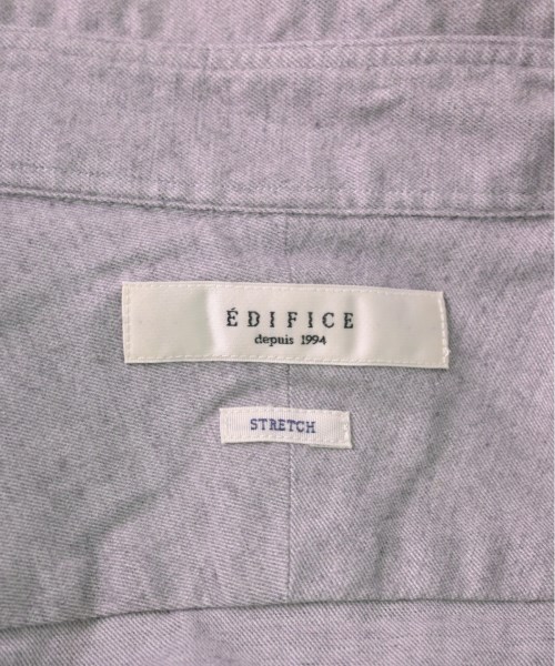 EDIFICE（エディフィス）カジュアルシャツ グレー サイズ:XL メンズ/2200500577202