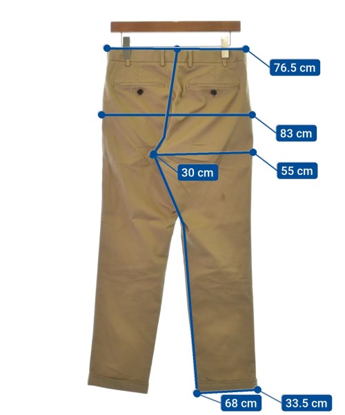 EDIFICE（エディフィス）スラックス ベージュ サイズ:3(L位) メンズ/2200479078014