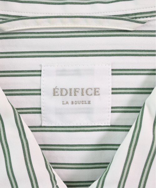 EDIFICE（エディフィス）カジュアルシャツ 白 サイズ:44(S位) メンズ/2200506703049
