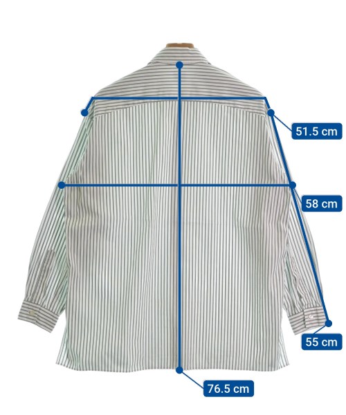 EDIFICE（エディフィス）カジュアルシャツ 白 サイズ:44(S位) メンズ/2200506703049