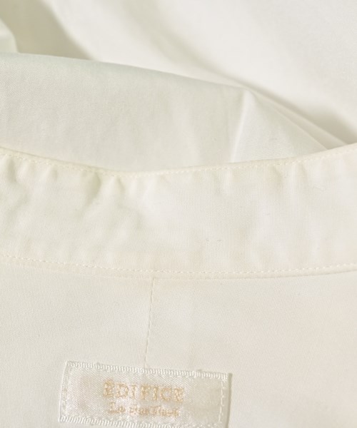 EDIFICE（エディフィス）カジュアルシャツ 白 サイズ:39(M位) メンズ/2200556971023