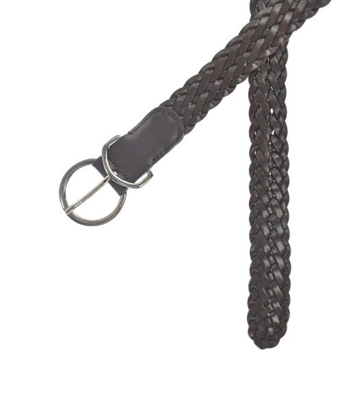 EDIFICE（エディフィス）ベルト 茶 サイズ:80 メンズ/2200634941054