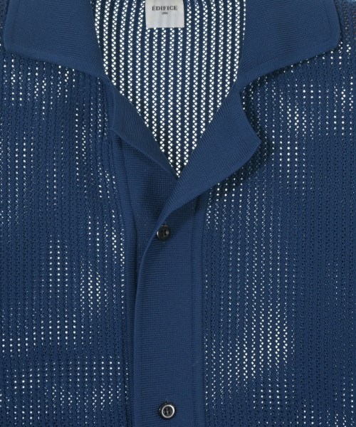 EDIFICE（エディフィス）カジュアルシャツ 青 サイズ:M メンズ/2200621129052