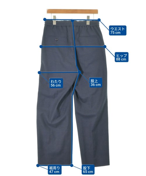 EDIFICE（エディフィス）スラックス 紺 サイズ:S メンズ/2200636478039