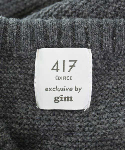 EDIFICE（エディフィス）ニット・セーター グレー サイズ:M メンズ/2200623303047