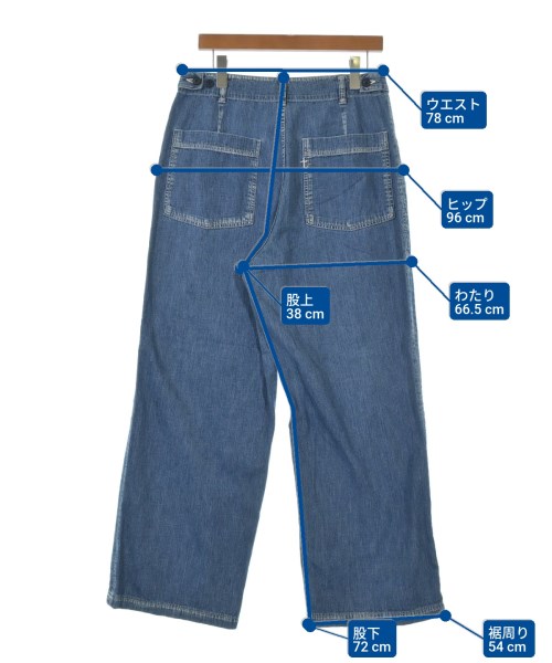 EDIFICE（エディフィス）デニムパンツ 青 サイズ:M メンズ/2200634661129