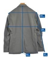 EDIFICE（エディフィス）テーラードジャケット グレー サイズ:M メンズ/2200637212014