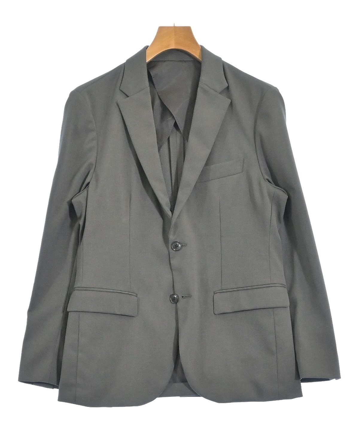 未使用タグ付き✨ エディフィス シアサッカー テーラードジャケット グレー 46 エニィスィス ANY SIS 【ご好評につき追加生産！】 褒めらレディ