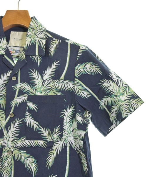 EDIFICE（エディフィス）カジュアルシャツ 紺 サイズ:S メンズ/2200639333014