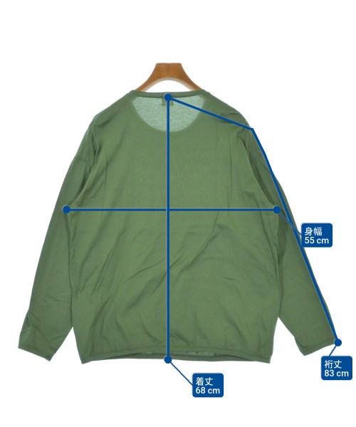 EDIFICE（エディフィス）Tシャツ・カットソー 緑 サイズ:46(M位) メンズ/2200639409016