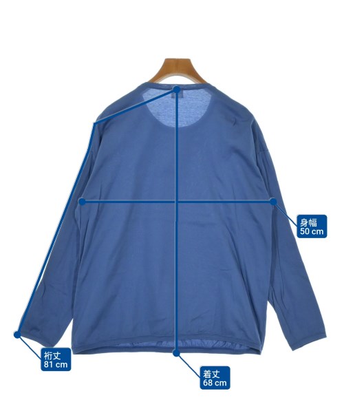 EDIFICE（エディフィス）Tシャツ・カットソー 青 サイズ:46(M位) メンズ/2200639409023