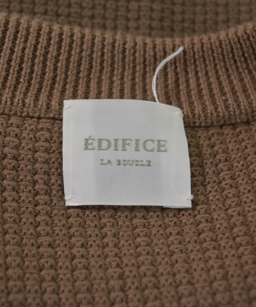 EDIFICE（エディフィス）ニット・セーター 茶 サイズ:46(M位) メンズ/2200639409030