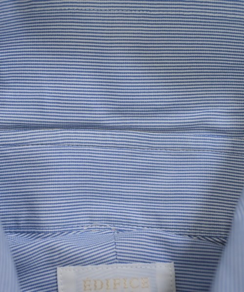 EDIFICE（エディフィス）ドレスシャツ 青 サイズ:-(S位) メンズ/2200631350132