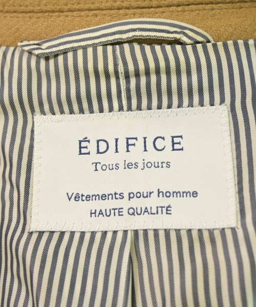 EDIFICE（エディフィス）チェスターコート 茶 サイズ:46(M位) メンズ/2200625375011