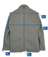 EDIFICE（エディフィス）テーラードジャケット グレー サイズ:S メンズ/2200640795016