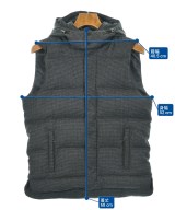 EDIFICE（エディフィス）ダウンジャケット/ダウンベスト グレー サイズ:46(M位) メンズ/2200625431038