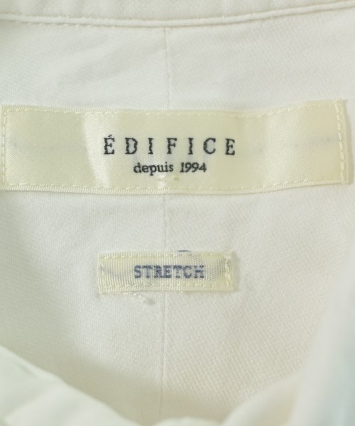 EDIFICE（エディフィス）カジュアルシャツ 白 サイズ:L メンズ/2200642255013